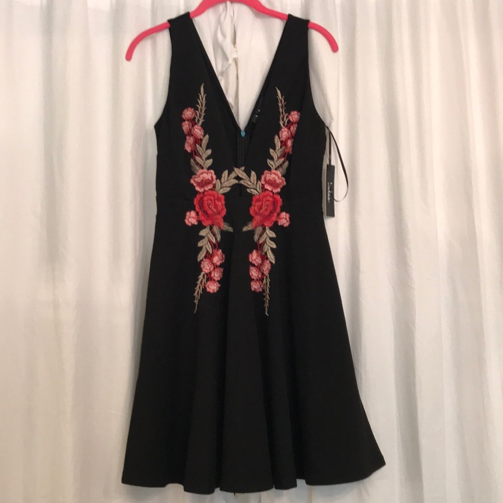 Lulu’s Black Cocktail Dress